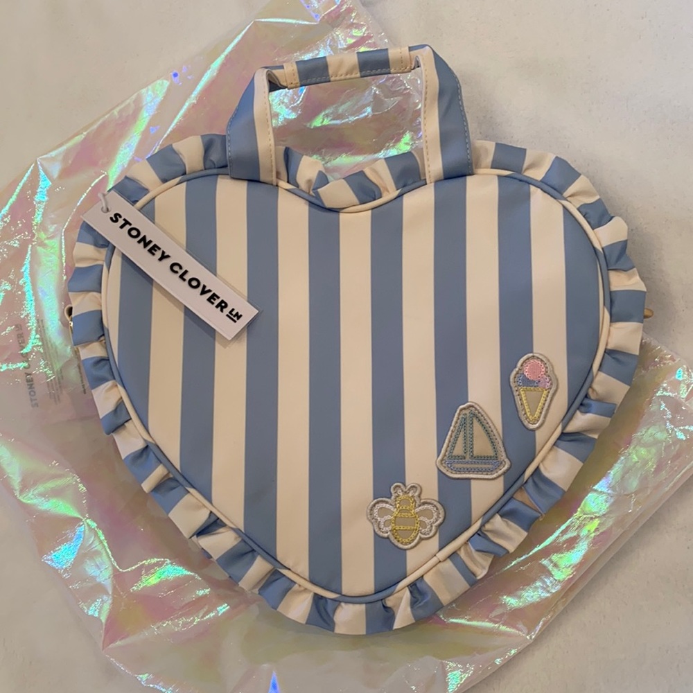 NWT Stoney Clover Lane Heart Tote